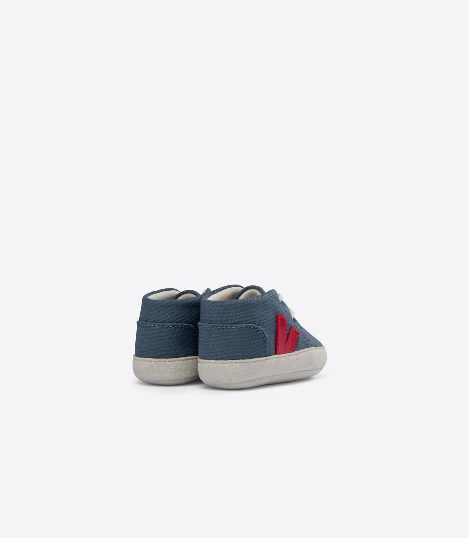 Veja Baby Canvas California Pekin Vegan Kids Indigo | GAUUC46739