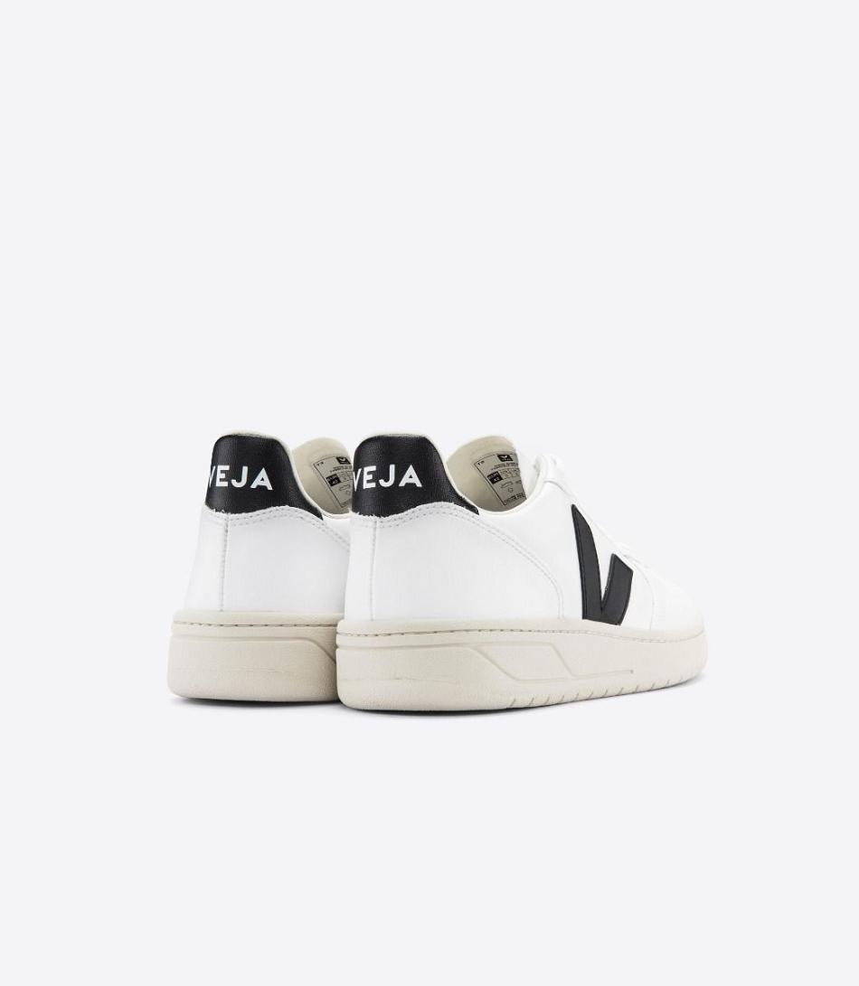 Veja Cwl Men\'s V-10 White Black | DAUKV61164