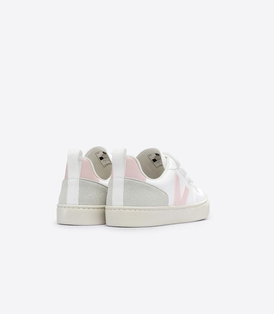 Veja Cwl Petale Kids\' V-10 White | AUNEJ50099