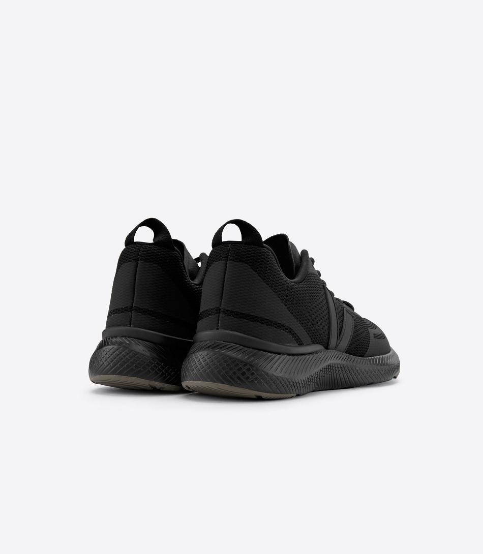 Veja Impala Engineered-mesh Full Kaki Vegan Adults Black | AUEAH19031