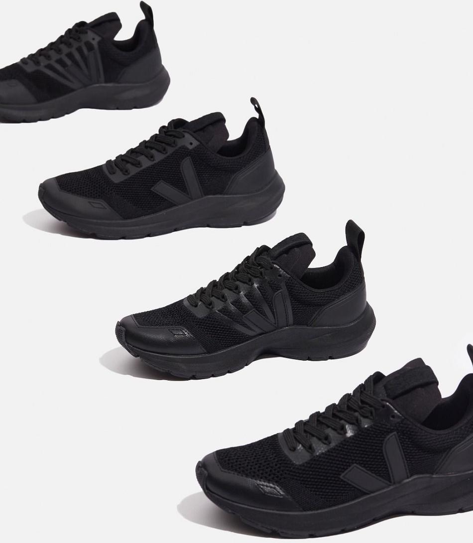 Veja Performance Runner V-knit Rick Owens Outlet Adults Black | LAUSX92451