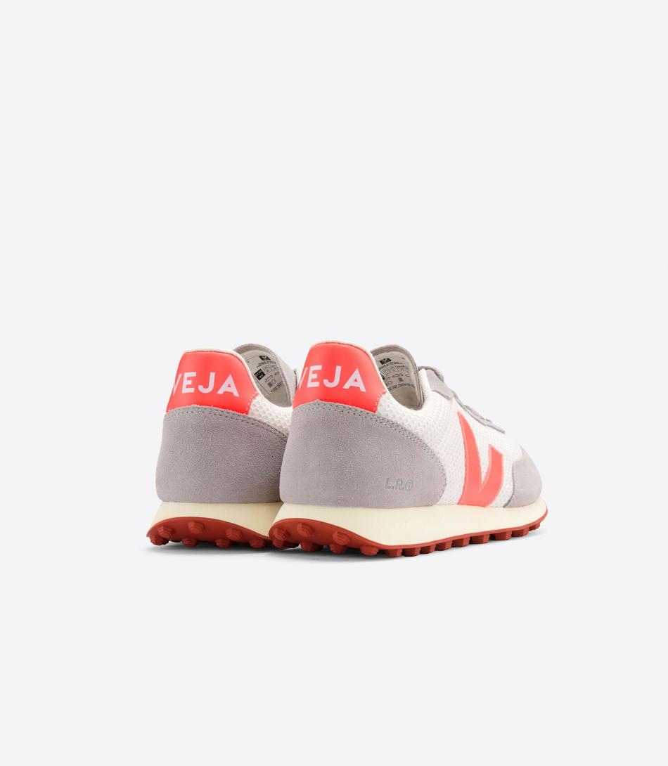 Veja Rio Branco Hexamesh Gravel Outlet Adults Orange Grey | GAUEC88466