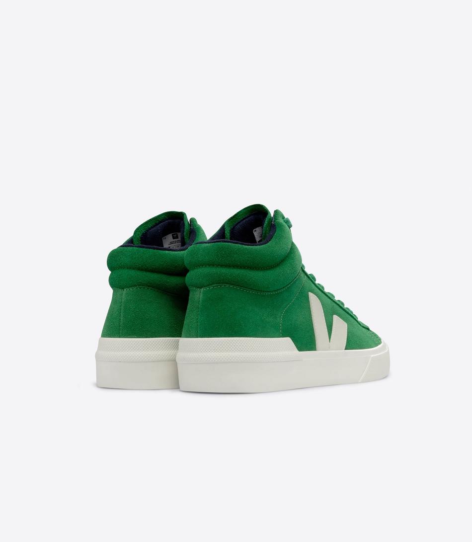 Veja Suede Emeraude Pierre Women\'s Minotaur Green | UAUND44642