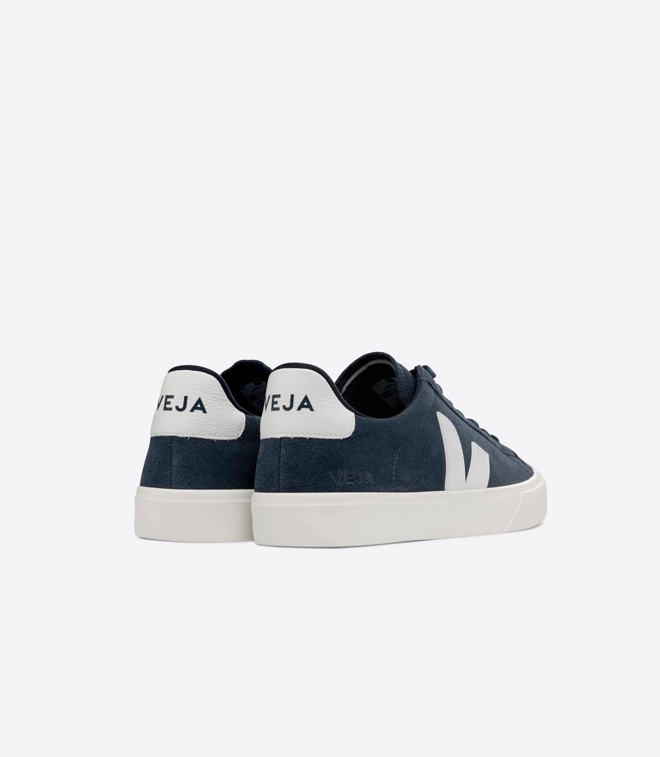 Veja Suede Nautico Women\'s Campo White | EAUVG89053