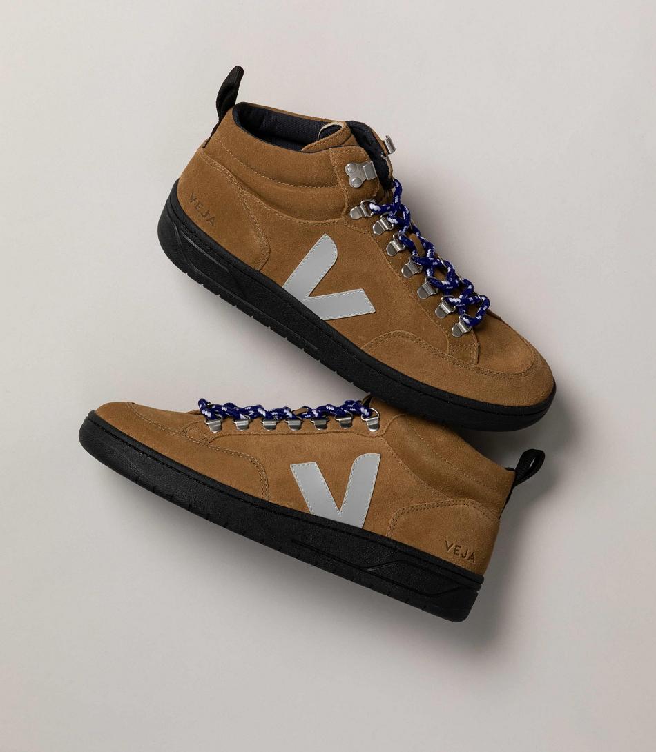 Veja Suede Tent Sole Men\'s Roraima Grey Black | SAUNY61414