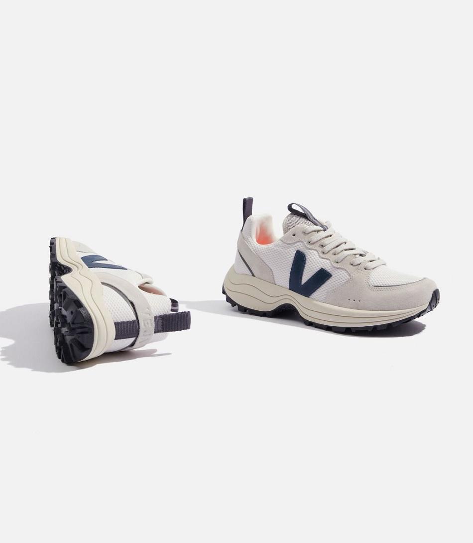 Veja Venturi Alveomesh Gravel Nautico Outlet Adults White | ZAUNQ17553