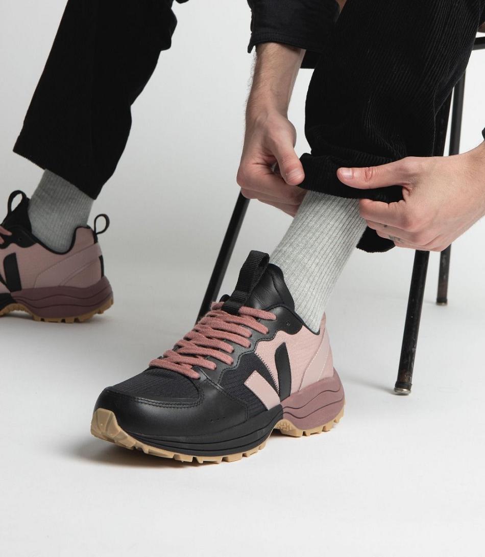 Veja Venturi Ripstop Emir Shiro Outlet Adults Pink Black | MAUFT24230