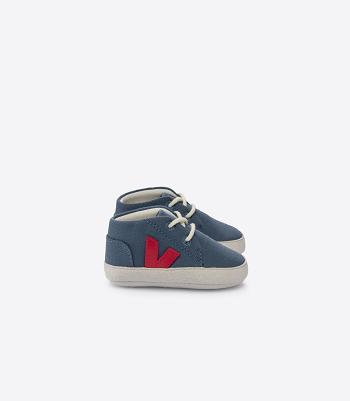 Veja Baby Canvas California Pekin Vegan Kids Indigo | GAUUC46739