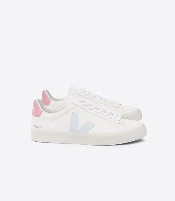 Veja Chromefree Leather Guimauve Women's Campo White | AUJKU72316