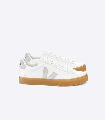 Veja Chromefree Leather Natural Natural Men's Campo White Beige | AUCVG47654