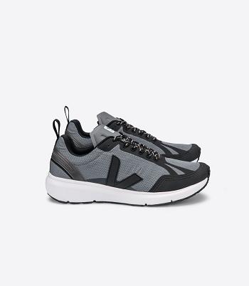 Veja Condor 2 Alveomesh Concrete Sneakers Road Running Shoes Black | SAUNY31641