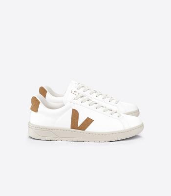 Veja Cwl Camel Men's Urca White Brown | QAUUV64195