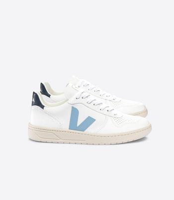 Veja Cwl Steel Nautico Women's V-10 White Grey | DAUKV68165