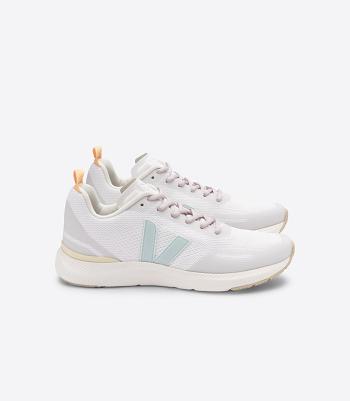 Veja Impala Engineered-mesh Eggshell Menthol Vegan Adults White | AUJBT13328