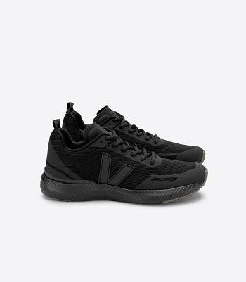 Veja Impala Engineered-mesh Full Kaki Vegan Adults Black | AUEAH19031