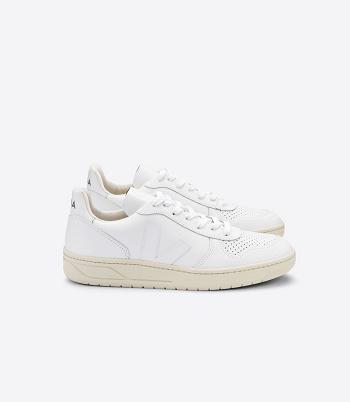 Veja Leather Women's V-10 White | BAUSO20148