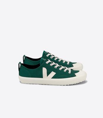 Veja Nova Canvas Poker Pierre Outlet Adults Green | BAUSO90596