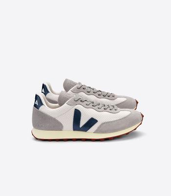 Veja Rio Branco Hexamesh Gravel Nautico Oxford Outlet Adults Grey | AUAUX39854