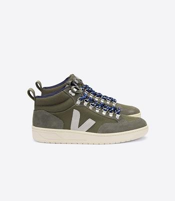 Veja Roraima B-mesh Oxford Outlet Adults Olive Grey | QAUWA91860