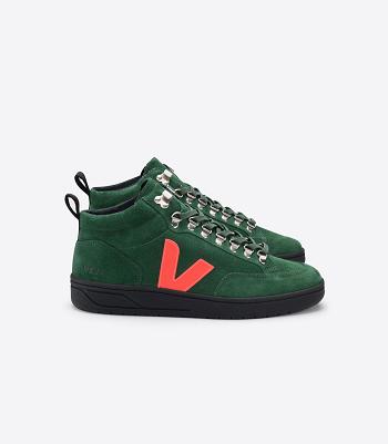 Veja Roraima Bastille Suede Cyprus Outlet Adults Orange | MAUHR72771