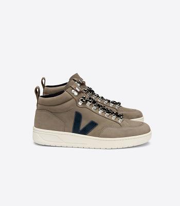 Veja Roraima Nubuck Moonrock Nautico Outlet Adults Brown | UAUTG11972