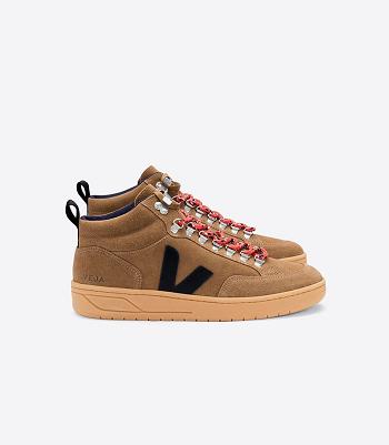 Veja Roraima Suede Gum Sole Outlet Adults Brown Black | AUIIZ37444