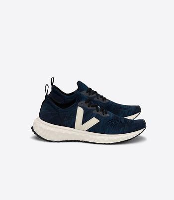 Veja Thunderbird V-knit Mix Pierre Outlet Adults Blue | GAUEC68845