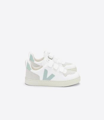 Veja V-10 Cwl Matcha Vegan Kids White | TAUWZ23137