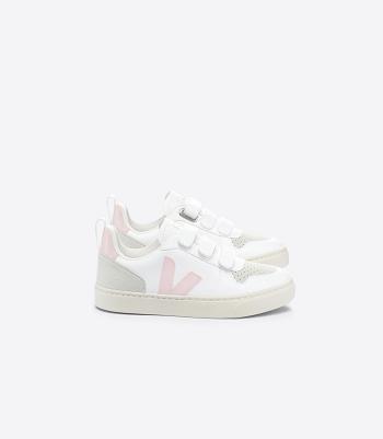 Veja V-10 Cwl Petale Vegan Kids White | TAUWZ72012