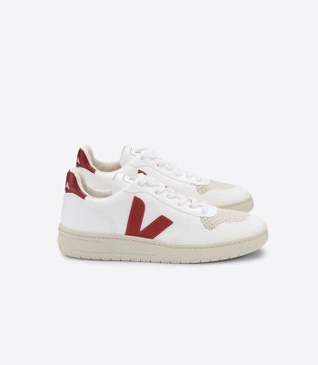 Veja V-10 Cwl Rouille Outlet Adults White | YAUGT10468