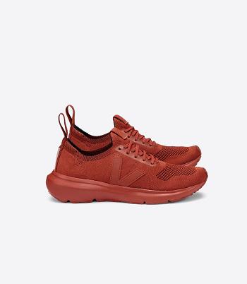 Veja V-knit Rick Owens Full Rust Outlet Adults Red | LAUSX25811