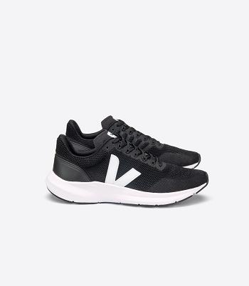 Veja V-knit Women's Marlin Black White | DAUVO63228