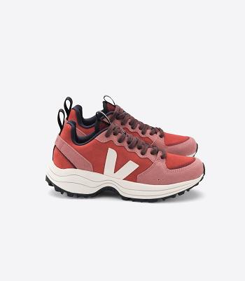 Veja Venturi Suede Rouille Dried Petal Outlet Adults Red | ZAUMJ20118